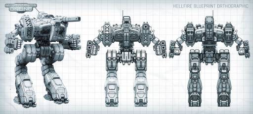 MechWarrior Online - Hellfire. Реинкарнация другого меха